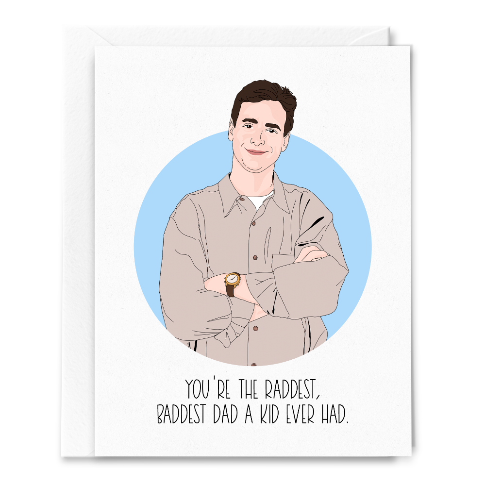 Raddest, Baddest Dad Card Kazoodles Toys