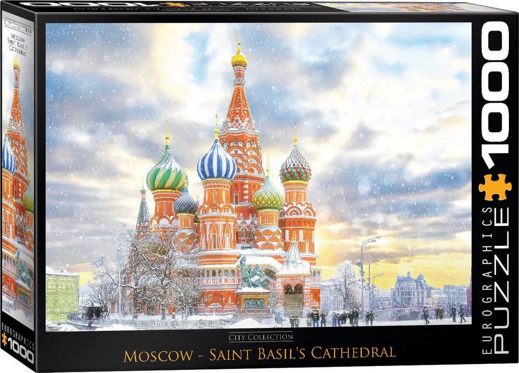 Moscow, Russia Saint Basil's Cathedral 1000-piece Puzzle