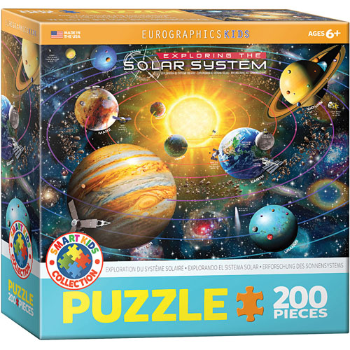 Exploring The Solar System 200 -piece Puzzle