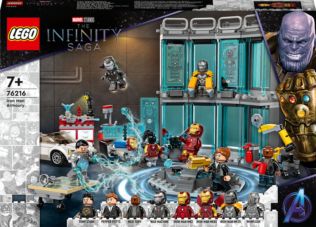 LEGO® Marvel Iron Man Armory – AG LEGO® Certified Stores