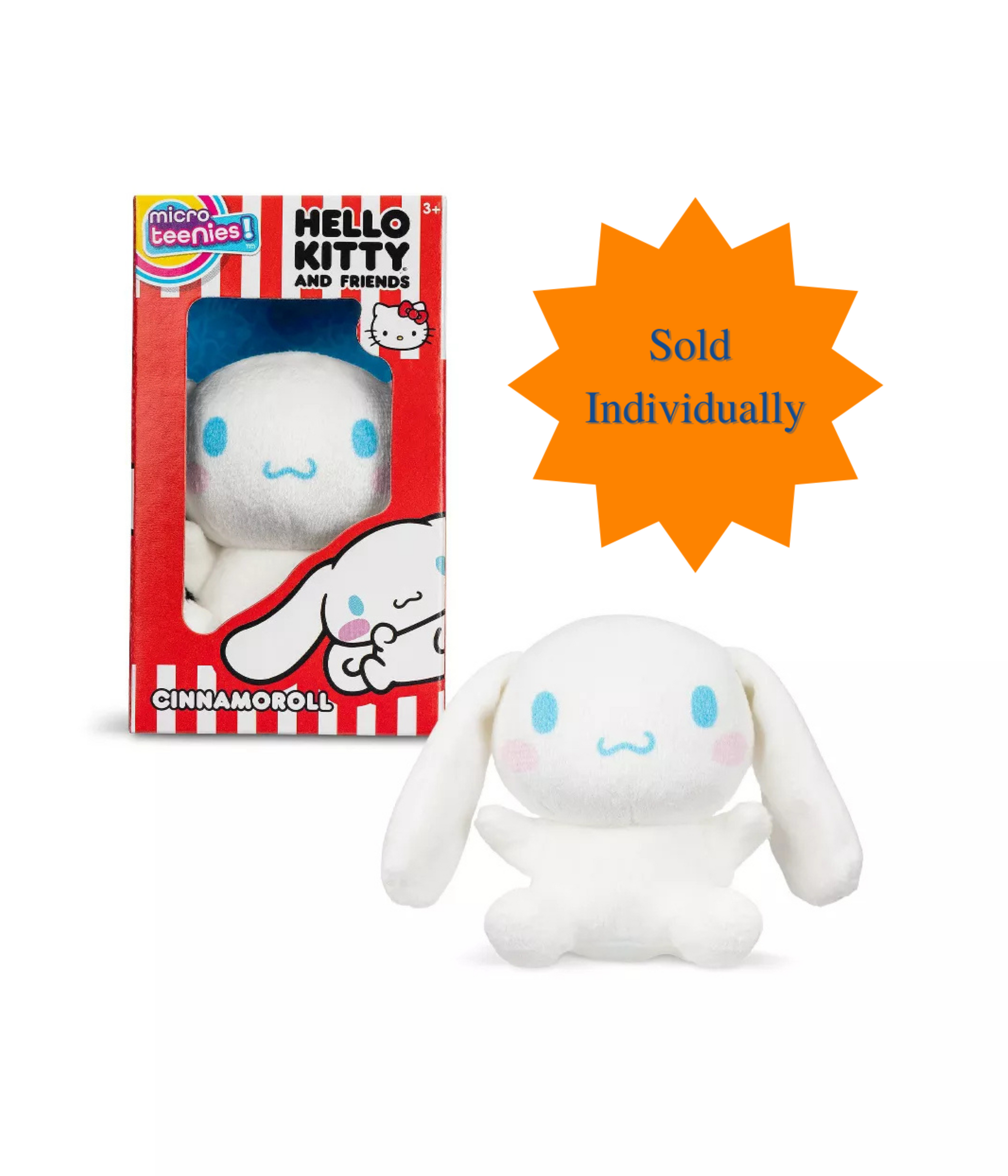 Hello Kitty - Micro Teenies Plush – Kazoodles Toys