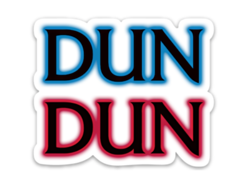 Dundon Sticker Dun Dun Sticker – Kazoodles Toys