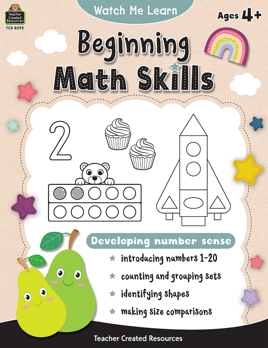 Watch Me Learn: Beginning Math Skills – Kazoodles Toys