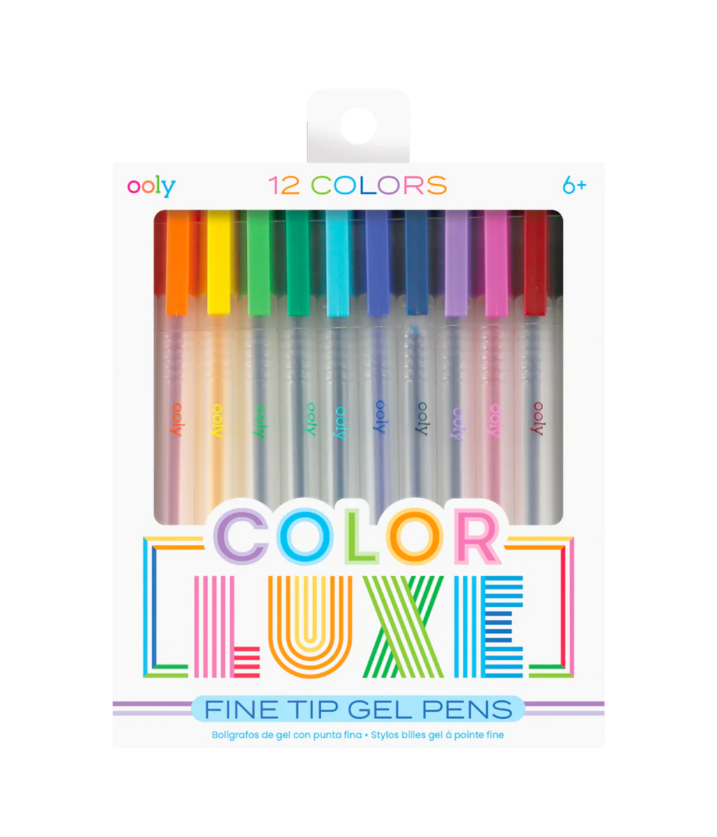 Color Luxe Colored Gel Pens – Kazoodles Toys