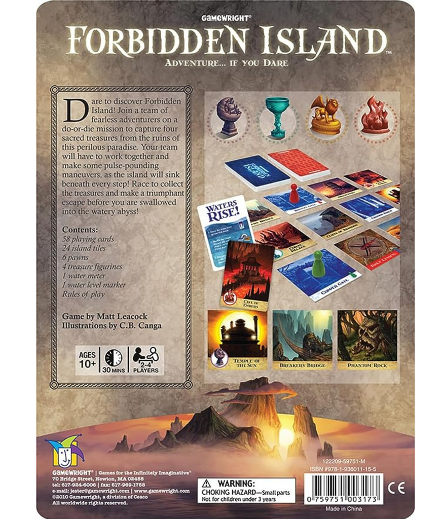 Forbidden Island – Kazoodles Toys