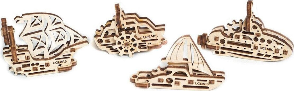 UGears U-Fidget Ships Wooden 3D Model (4)
