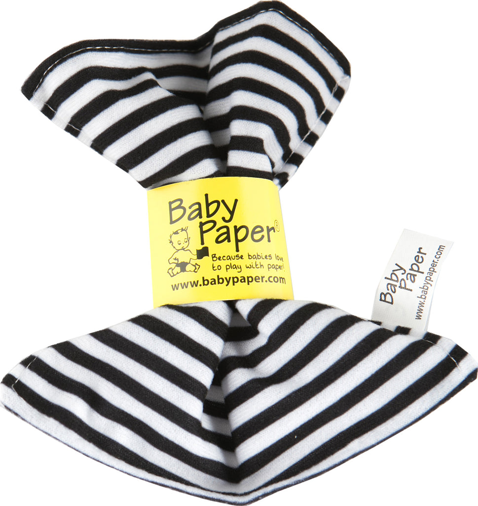Baby Paper - Black/White Stripes