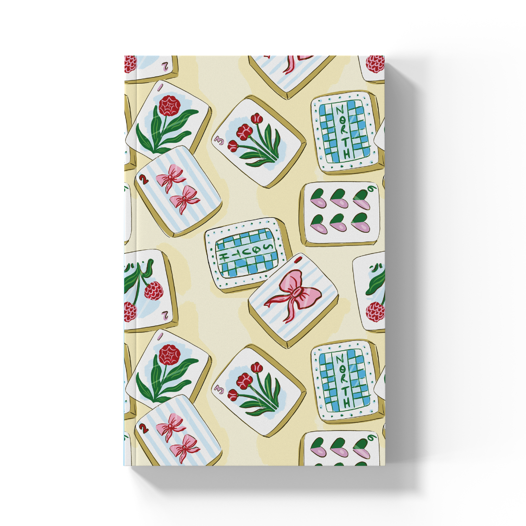 Mahjong Soft Touch Classic Layflat Notebook Journal – Kazoodles Toys