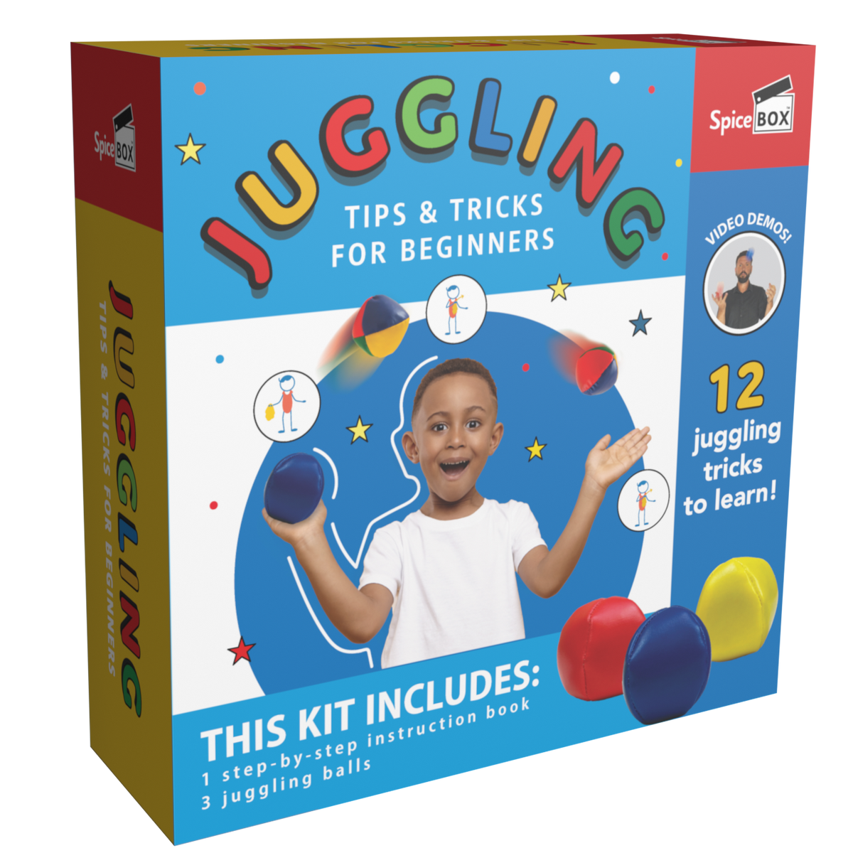 Kits-To-Go Juggling Guidebook & Complete Set for Beginners – Kazoodles Toys