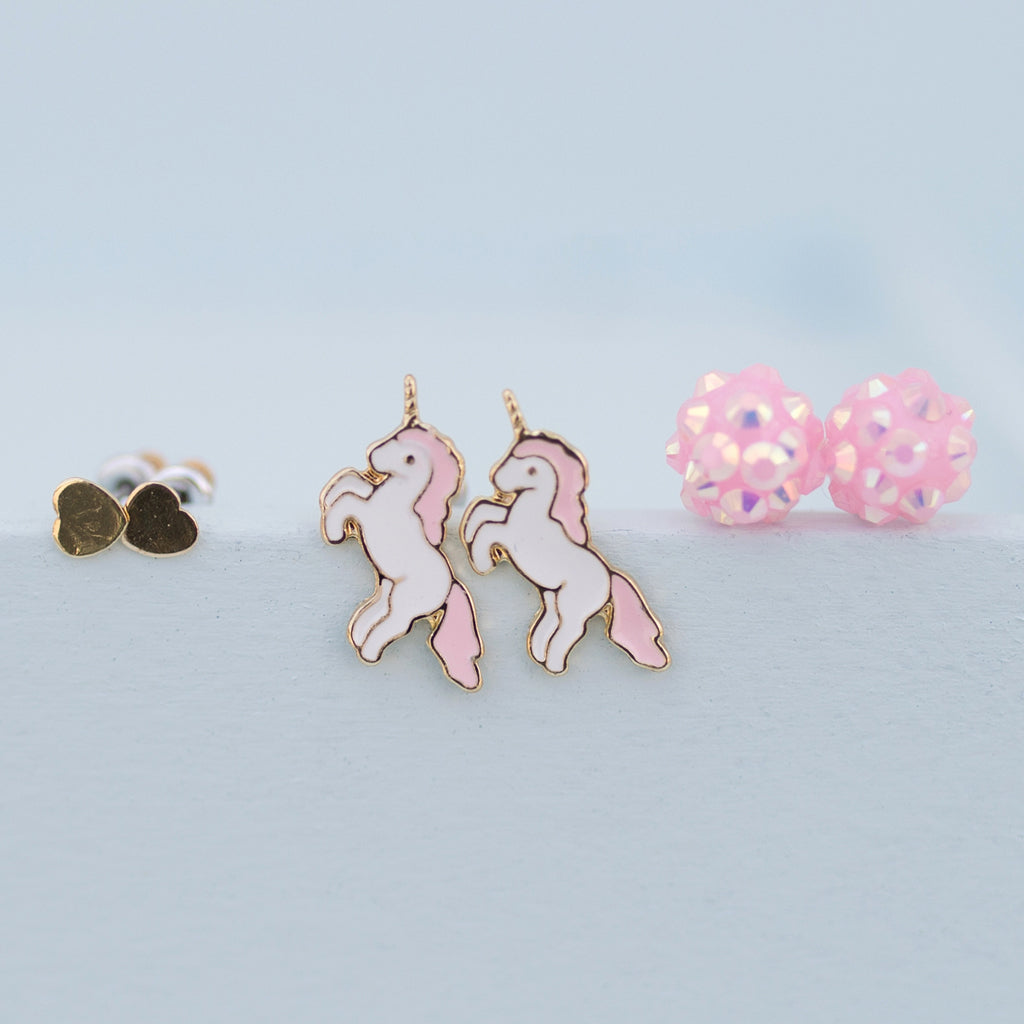 Boutique Unicorn Studded Earrings (assorted)