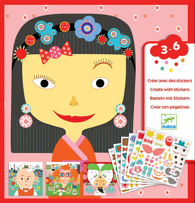 Petit Gifts - Sticker Kits Make-A-Face