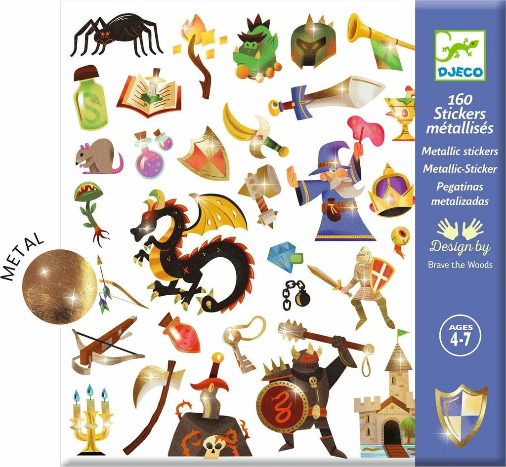 Medieval Fantasy Sticker Sheets