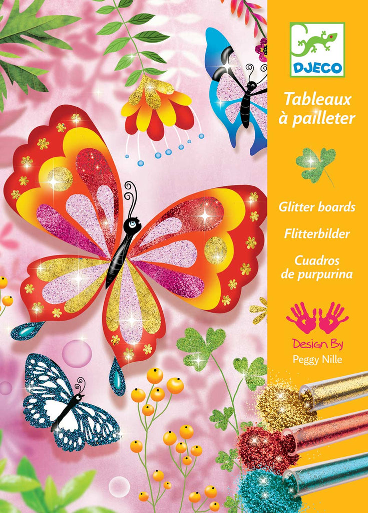 Le Grand Artist - Glitter Boards Glitter Butterflies 
