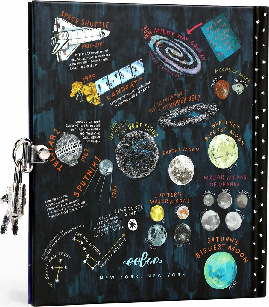 Space Adventure Glow In The Dark Journal