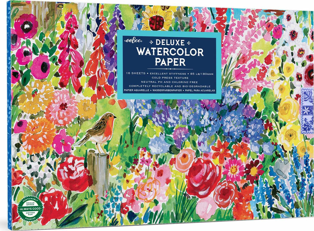 Seaside Garden Watercolor Pad