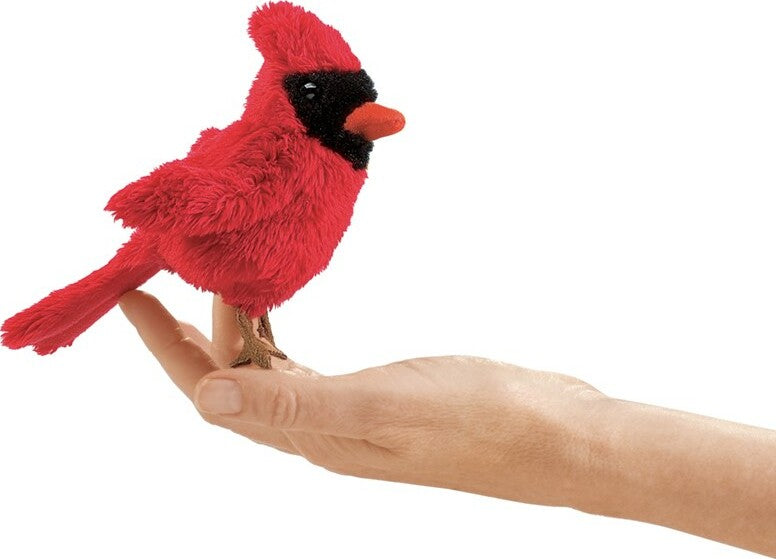 Mini Cardinal Finger Puppet