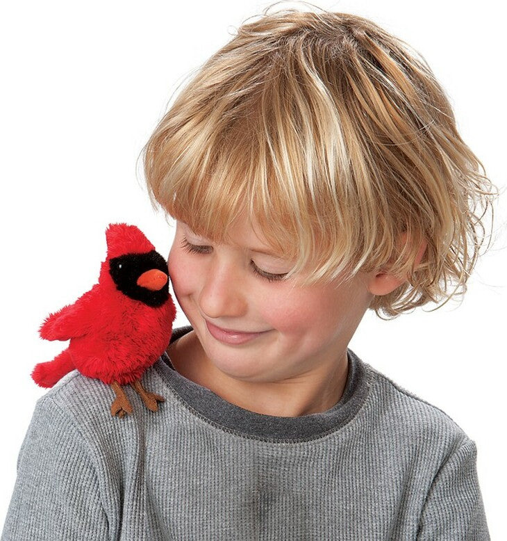 Mini Cardinal Finger Puppet