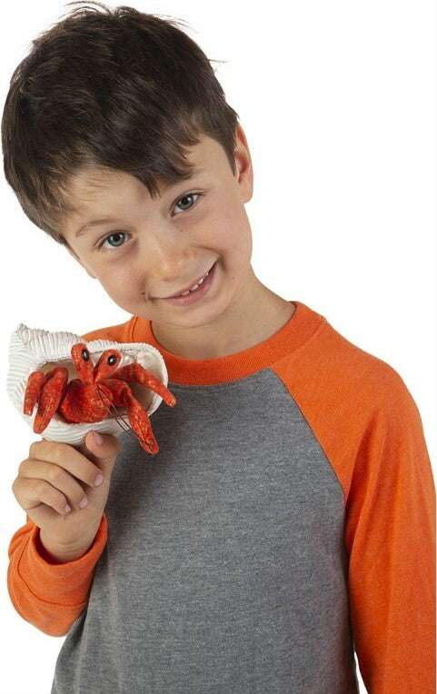 Mini Crab, Hermit Finger Puppet
