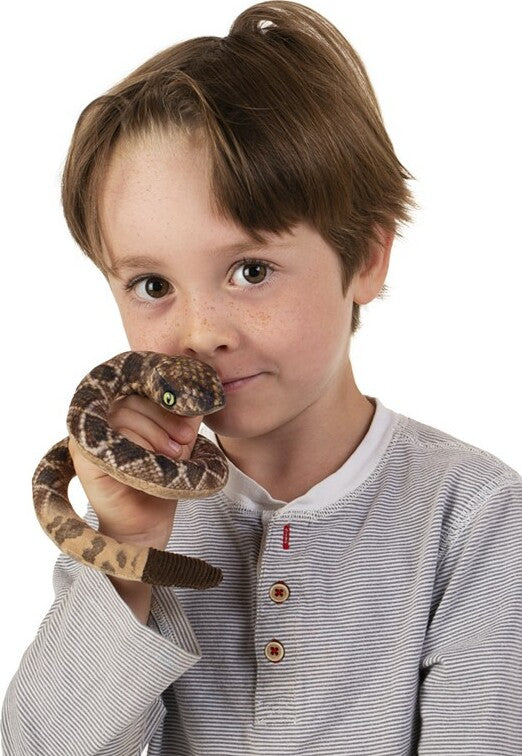 Mini Rattlesnake Finger Puppet