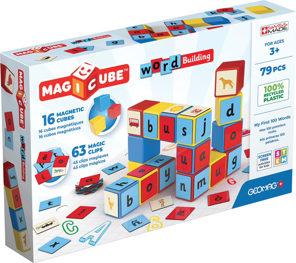 Magicube Word Building Recycled 79 pcs