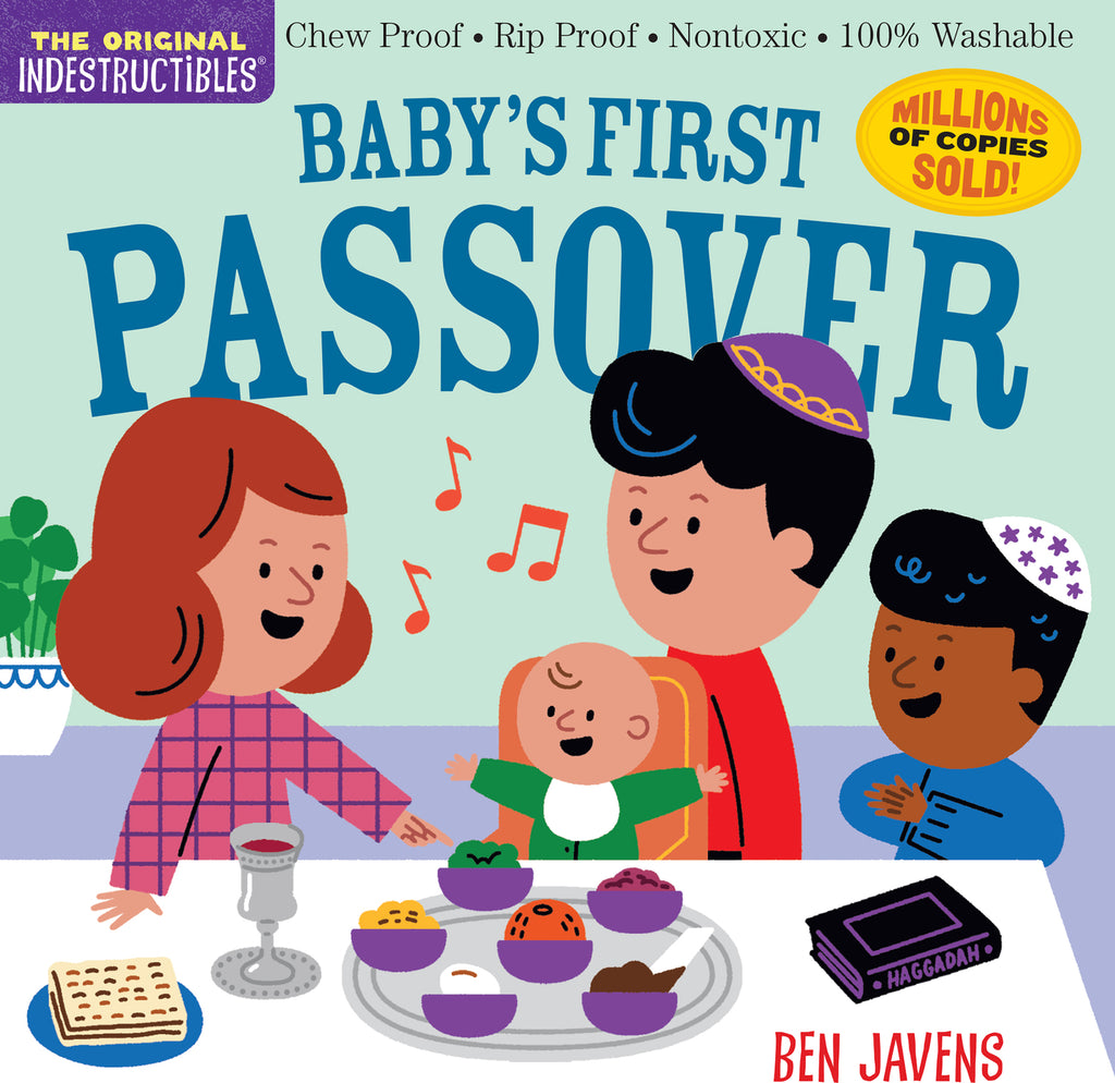 Indestructibles: Baby’s First Passover: Chew Proof · Rip Proof · Nontoxic · 100% Washable (Book for Babies, Newborn Books, Safe to Chew)