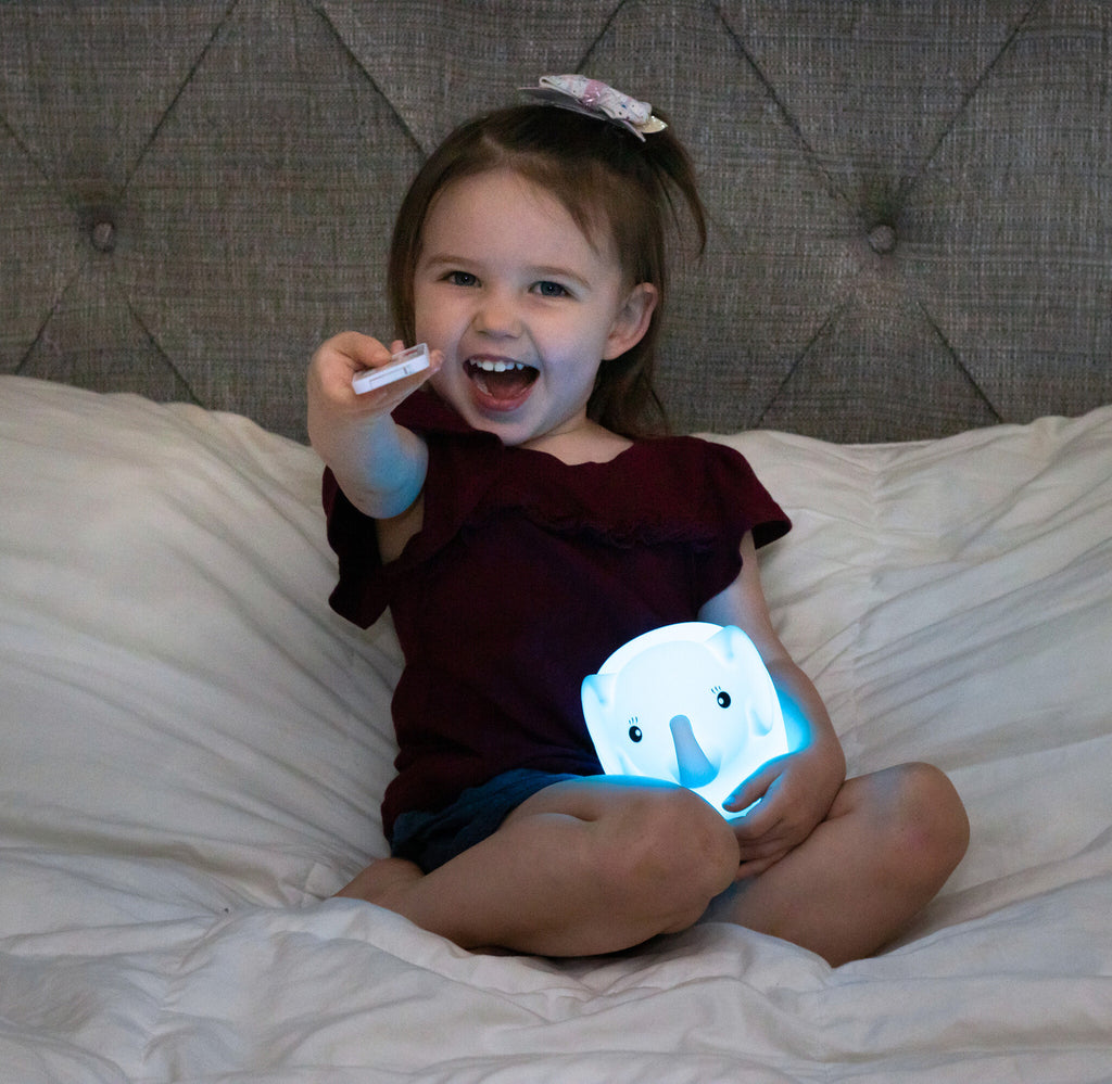 LumiPets Elephant - Children's Nursery Touch Night Light