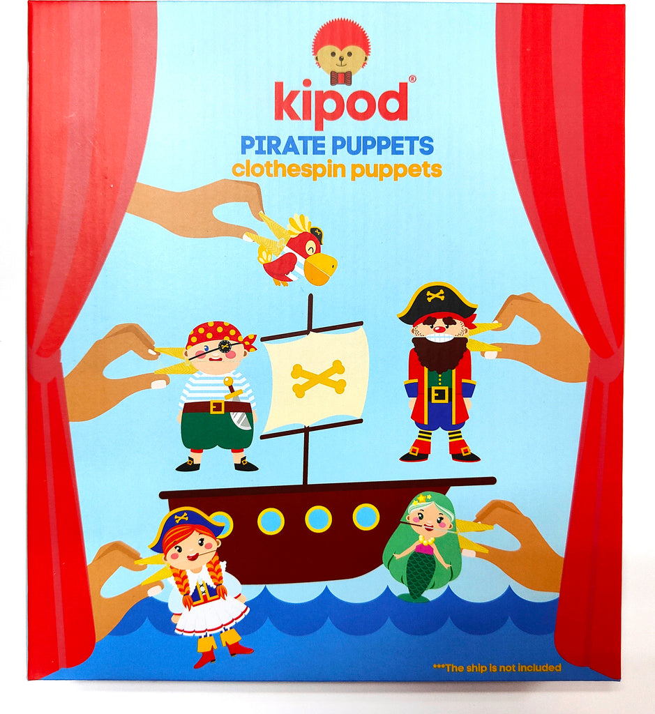 Clothespin Puppets Pirates