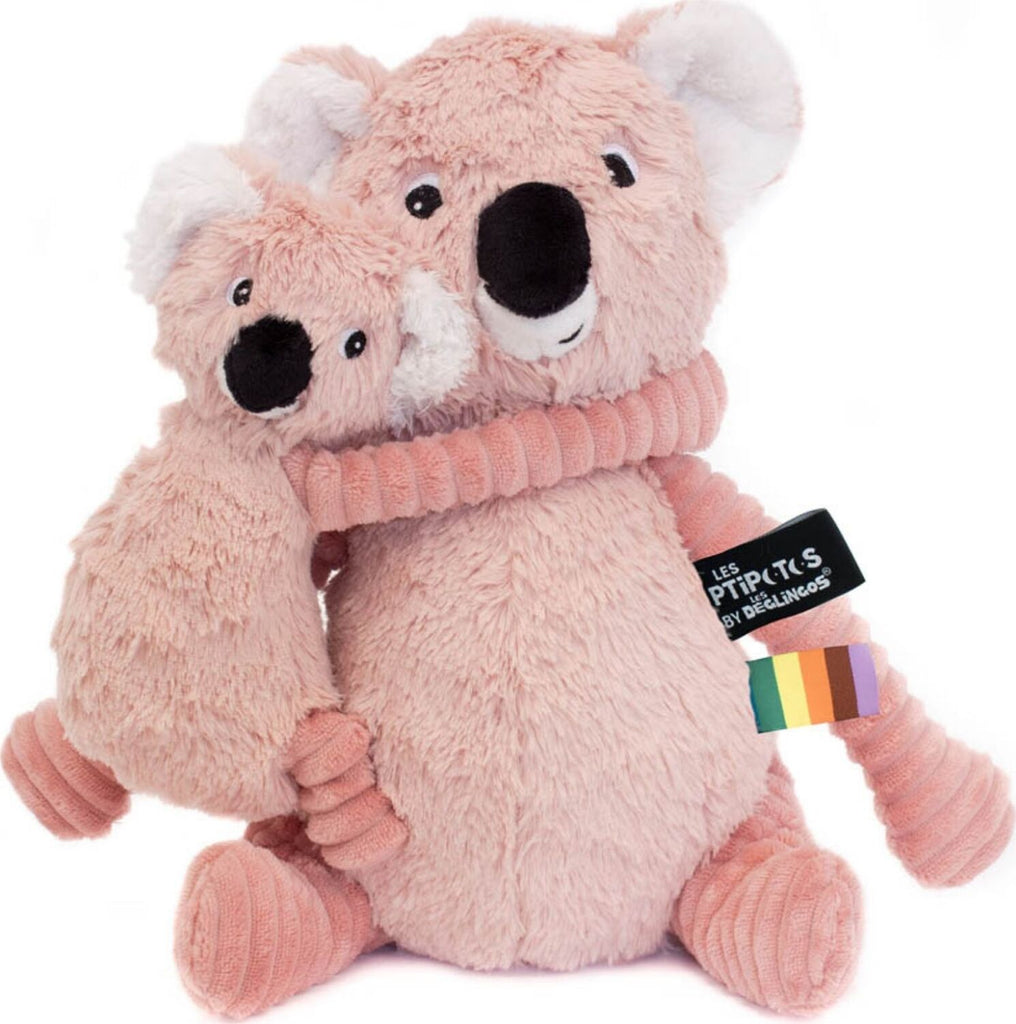 Koala Mom and Her Baby (Pink)