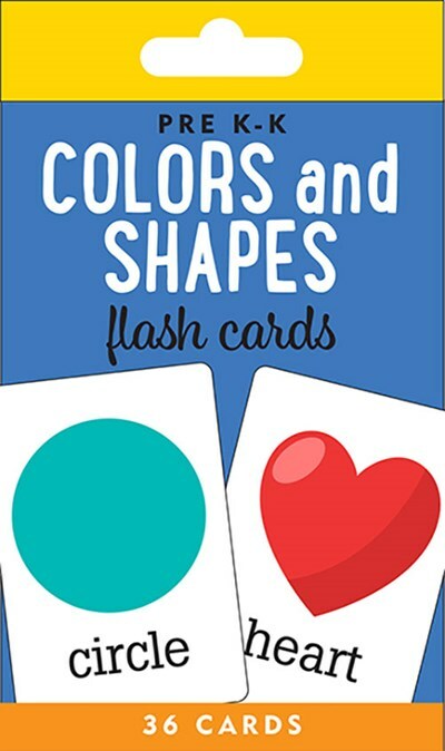 Colors And Shapes Flash Cards