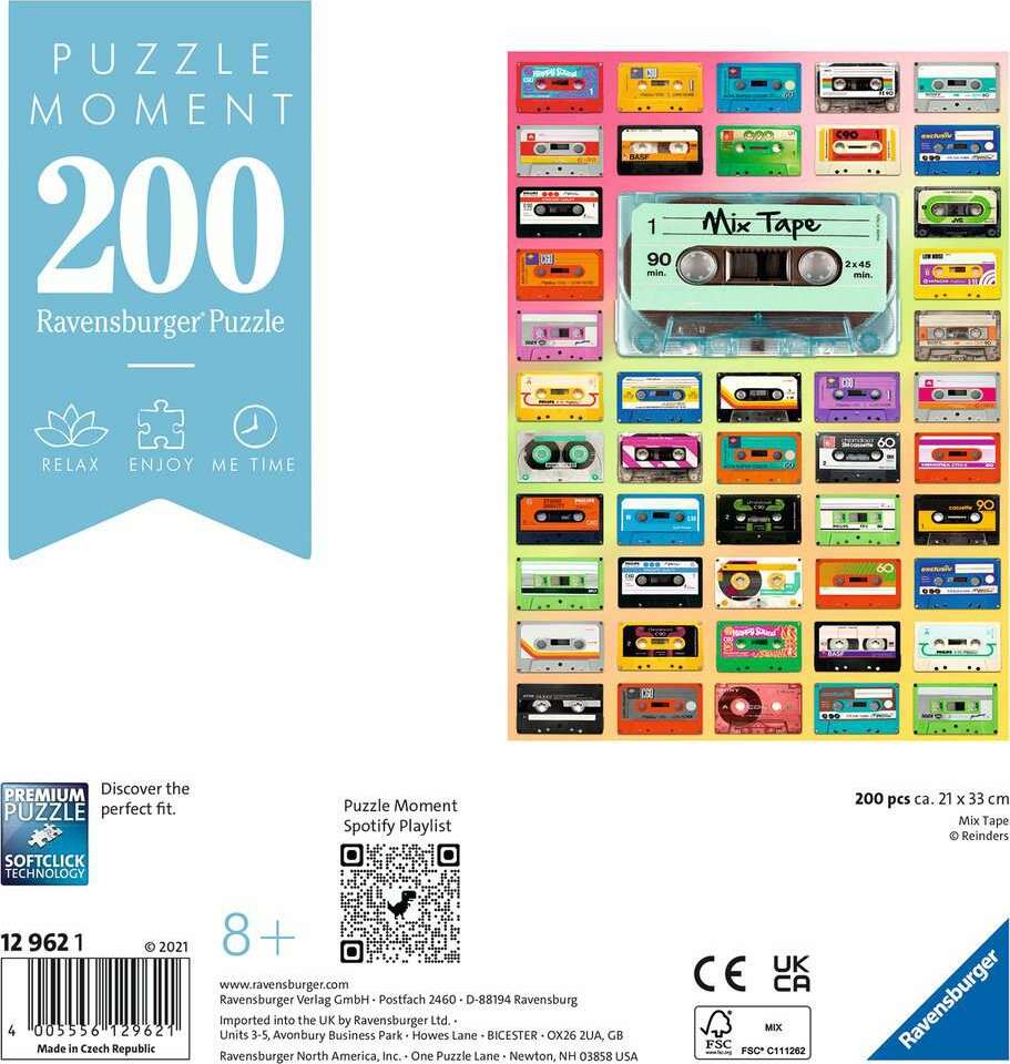 Puzzle Moment: Mix Tape (200 pc Puzzle)