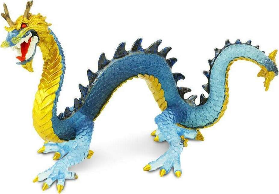 Krystal Blue Dragon Toy