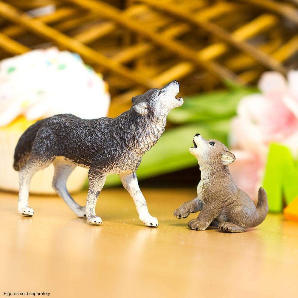 Gray Wolf Toy