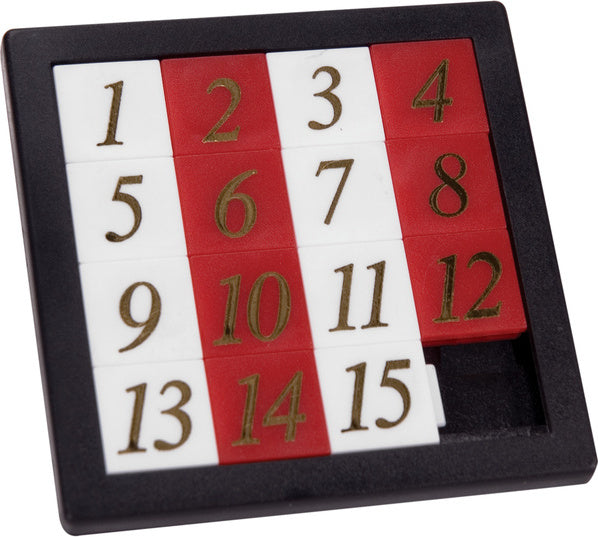 Classic Fifteen Numbers Slider Puzzle