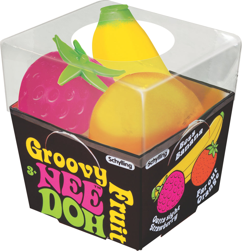 NeeDoh Groovy Fruit