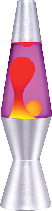 11.5'' Lava Lamp (Yellow & Purple)