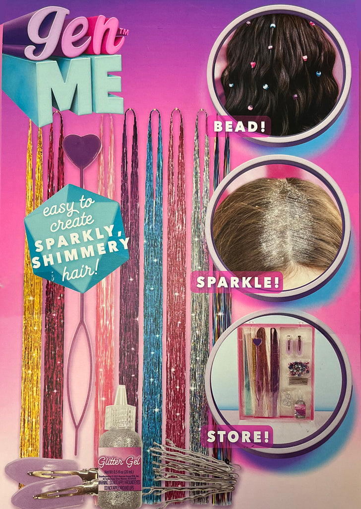Gen Me Sparkling Hair Tinsel Studio