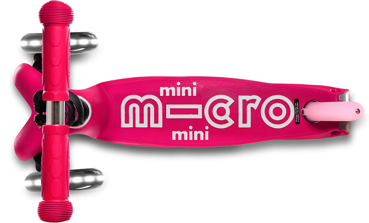 Micro Kickboard Mini Deluxe LED Scooter - Pink