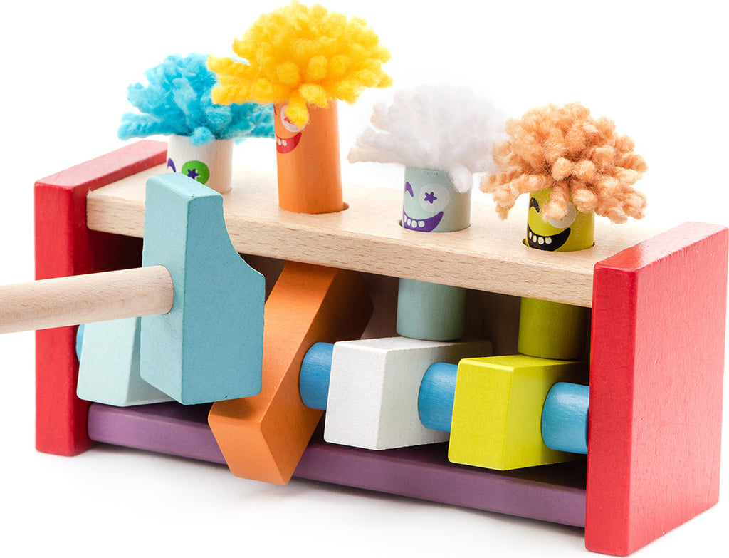 Cubika Wooden Jumping Clowns